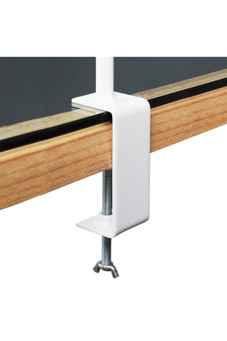 Barre de décoration de table ajustable - Blanc - 139 à 250 cm