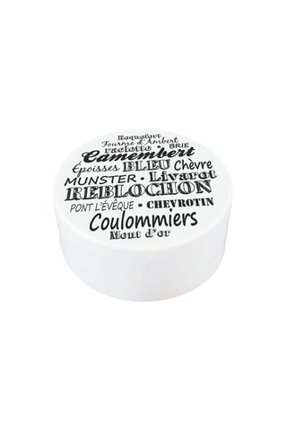 Boîte à camembert en céramique - 13 cm - Modèle aléatoire