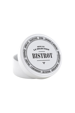 Boîte à camembert en céramique - 13 cm - Modèle aléatoire