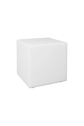 Lampe extérieure LED Cube - Blanc
