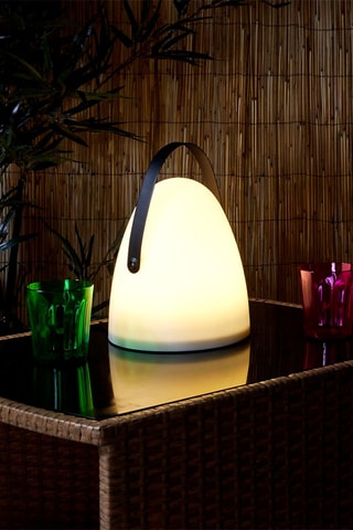 Lampe d'extérieur avec poignée  - Blanc