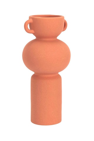 Vase en céramique Arty - 11,5 x 25,5 cm - Terracotta