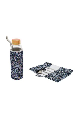 Coffret bouteille et couverts