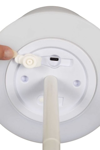 Lampe de table rechargeable USB - Blanc