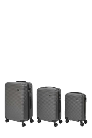 Set de 3 valises Ibiza - Gris
