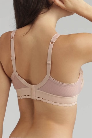 Beha Coeur Croisé Féminin Beige