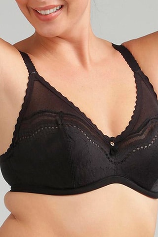 Voorgevormde Beha Secret Comfort - Zwart -  