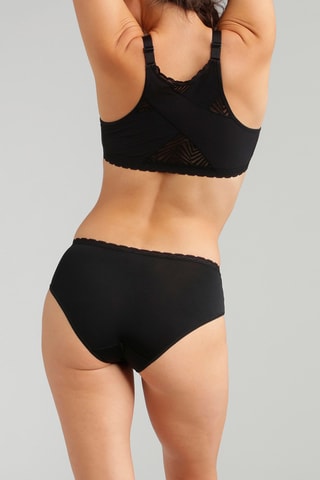 Voorgevormde Bralette Ideal Posture - Zwart -  