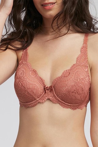 Voorgevormde Beha Flower Elegance  Terracotta
