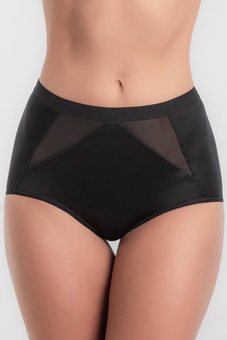 Slip Hoge Taille Perfect Silhouette - Zwart -  