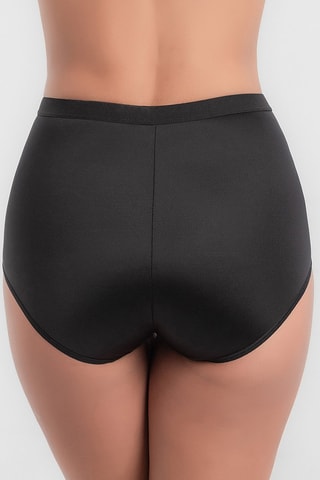 Slip Hoge Taille Perfect Silhouette - Zwart -  