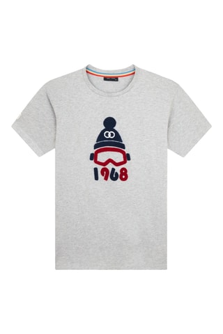 T-shirt - Gemêleerd Grijs