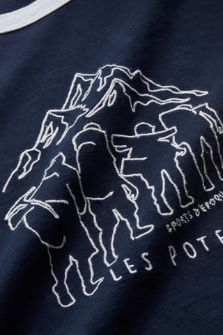 T-shirt - Donkerblauw