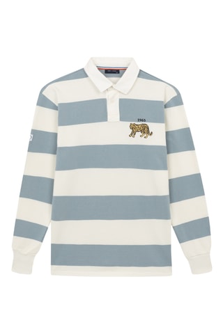 Polo Regular Fit - Blauw en Wit