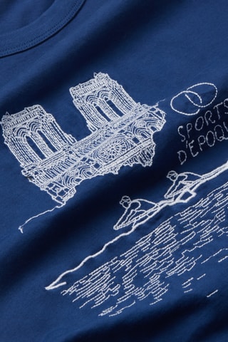 T-shirt - Blauw