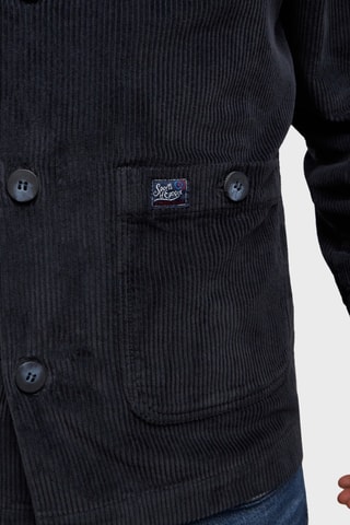 Velours Jasje - Donkerblauw