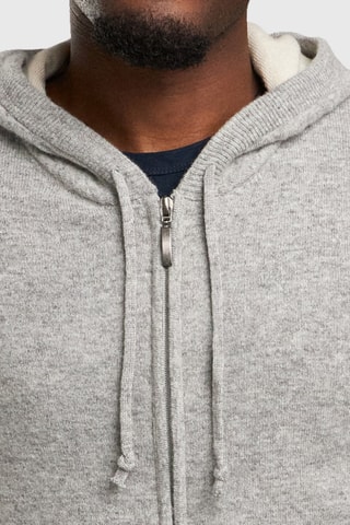 Wollen en Kasjmier Sweater - Grijs