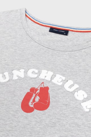 T-shirt - Gemêleerd Grijs