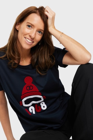 T-shirt - Donkerblauw