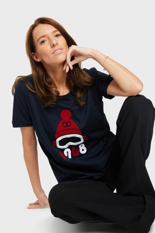 T-shirt - Donkerblauw