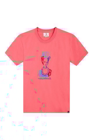 T-shirt - Koraalrood