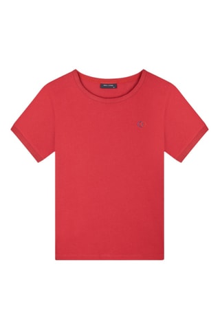 T-shirt - Bordeauxrood