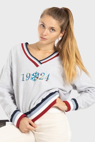 Sweater - Gemêleerd Grijs