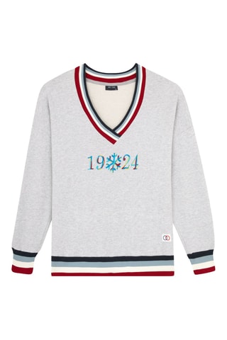 Sweater - Gemêleerd Grijs