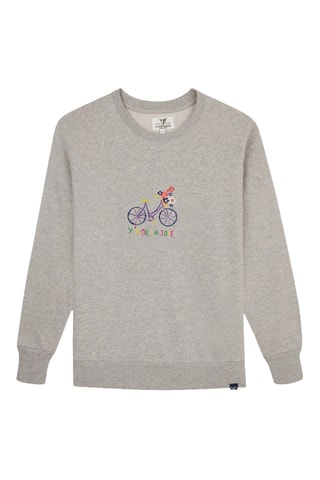 Sweater - Gemêleerd Grijs