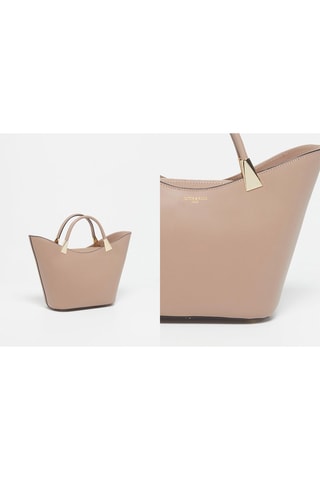 Sac à main en cuir Lety - Rose