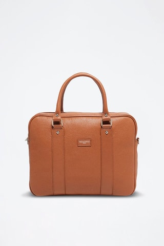Sacoche en cuir Iris - Marron