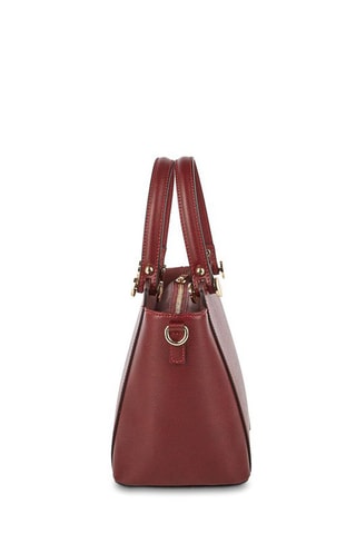 Mala de couro Cavoli - Vermelho