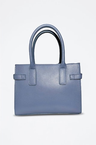 Sac à main en cuir Livia - Bleu