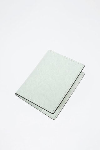 Porte-cartes en cuir Salma - Blanc