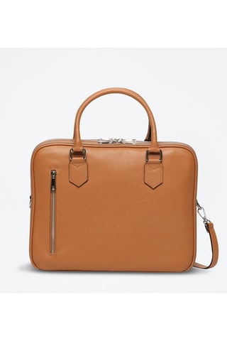 Sacoche en cuir Elio - Marron