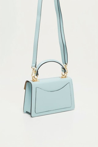 Sac à main en cuir Leah - Vert