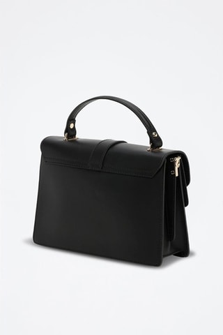 Sac à main en cuir Phoenix  - Noir