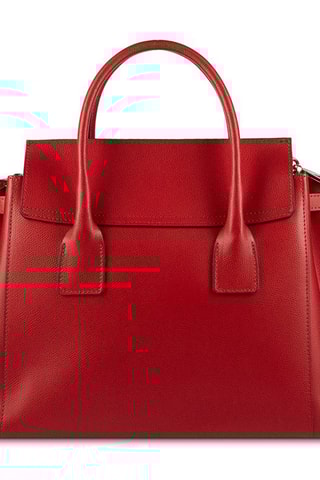 Sac à main en cuir Jane - Rouge