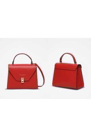 Sac à main en cuir Hugo - Rouge