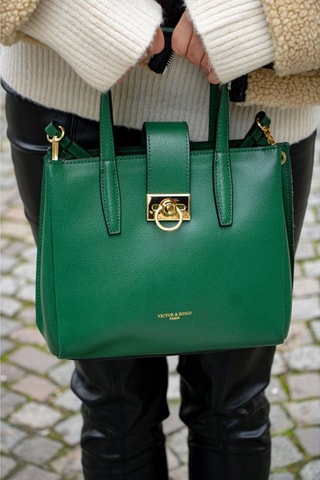 Sac à main en cuir Frida - Vert