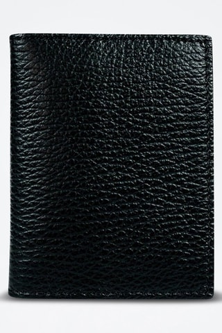 Porte-cartes en cuir Salma - Noir