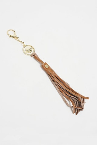 Porte clés en cuir Kchainp - Rouge