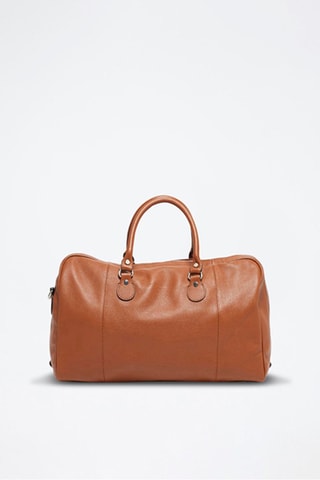 Sac de voyage en cuir Claude - Marron