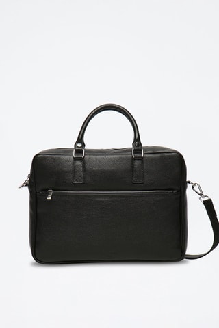 Porte-documents en cuir Marco - Noir