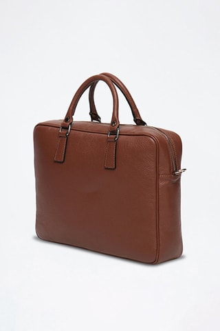 Porte-documents en cuir Marco - Marron