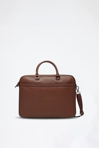 Porte-documents en cuir Antonio - Marron