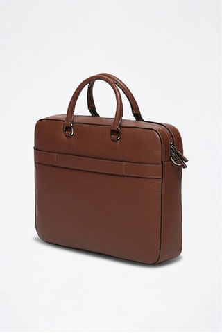 Porte-documents en cuir Antonio - Marron