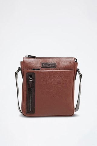 Sacoche en cuir Giorgio - Marron