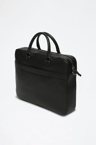 Porte-documents en cuir Antonio - Noir