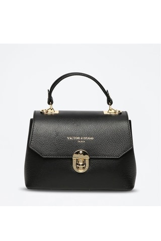 Sac à main en cuir Florentine - Noir